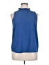 Ariella Blue Sleeveless Blouse Size XL - photo 1