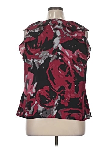 AK Anne Klein Sleeveless Blouse (view 2)