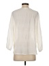 grand & greene Ivory Long Sleeve Blouse Size S - photo 2