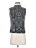 St. John Silver Sleeveless Blouse Size P (petite) - photo 1