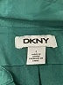 DKNY 100% Polyester Green Long Sleeve Blouse Size L - photo 7