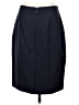 J.Crew 100% Wool Solid Blue Wool Skirt Size 4 - photo 2