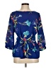 Apt. 9 Blue 3/4 Sleeve Blouse Size M - photo 1