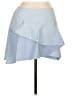 Zara Basic Stripes Blue Casual Skirt Size L - photo 1
