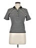 Zara Black Ivory Short Sleeve Top Size M - photo 1