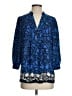 Banana Republic 100% Polyester Blue 3/4 Sleeve Blouse Size S - photo 1
