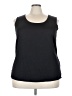 Notations Black Sleeveless Top Size 3X - photo 1