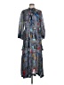 Warm Gray Blue Casual Dress Size 8 (3) - photo 1