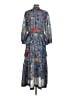 Warm Gray Blue Casual Dress Size 8 (3) - photo 2