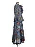 Warm Gray Blue Casual Dress Size 8 (3) - photo 4