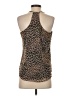 Lavender Brown 100% Polyester Brown Sleeveless Blouse Size S - photo 2
