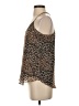 Lavender Brown 100% Polyester Brown Sleeveless Blouse Size S - photo 5