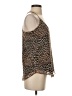 Lavender Brown 100% Polyester Brown Sleeveless Blouse Size S - photo 4