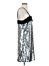 Open Edit 100% Polyester Metallic Silver Cocktail Dress Size S - photo 4