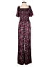 Draper James 100% Polyester Floral Red Jumpsuit Size XS - photo 1