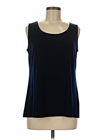 Susan Graver Sleeveless T-Shirt (view 1)