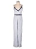 Japna 100% Rayon Stripes Blue Jumpsuit Size XS - photo 1