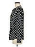 INC International Concepts Black Long Sleeve Blouse Size M - photo 5