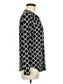 INC International Concepts Black Long Sleeve Blouse Size M - photo 4