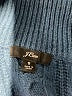 J.Crew Blue Wool Cardigan Size S - photo 7