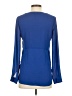Guess 100% Polyester Blue Long Sleeve Blouse Size XS - photo 2