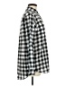 MICHAEL Michael Kors Checkered-gingham Black Long Sleeve Blouse Size M - photo 4