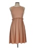 Unbranded Solid Tan Casual Dress Size L - photo 1