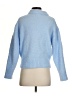 Free Assembly Solid Blue Turtleneck Sweater Size S - photo 2