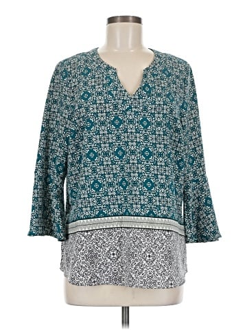 Dana Buchman 3/4 Sleeve Blouse (view 1)