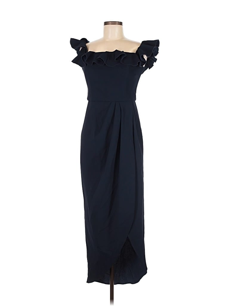 Pre-owned Xscape Cocktail Dress In Blue