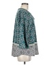 Dana Buchman Teal 3/4 Sleeve Blouse Size M - photo 4
