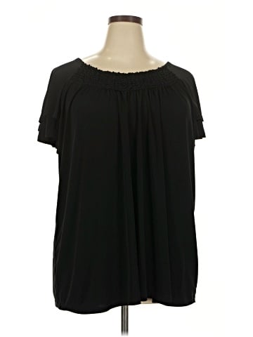 Fashion Bug Short Sleeve Blouse (view 1)