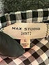 Max Studio Checkered-gingham Black Casual Dress Size L - photo 7