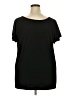 Fashion Bug Black Short Sleeve Blouse Size 4X - photo 2