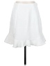 CeCe 100% Polyester Solid White Formal Skirt Size 4 - photo 1