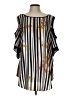 Bisou Bisou 100% Polyester Black Sleeveless Blouse Size L - photo 1