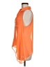 OVI 100% Polyester Orange Sleeveless Blouse Size M - photo 5