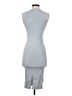 Express Solid Gray Cocktail Dress Size XS - photo 2