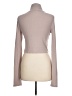 Silence and Noise Tan Turtleneck Sweater Size L - photo 2