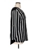 rue21 100% Rayon Stripes Black Long Sleeve Blouse Size XL - photo 4