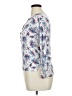 Old Navy 100% Rayon Floral White 3/4 Sleeve Blouse Size 14 - photo 5