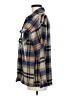 Unbranded 100% Polyester Plaid Blue Long Sleeve Blouse Size M - photo 5