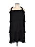 DKNY 100% Polyester Black Cocktail Dress Size 6 - photo 1