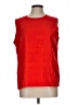 dalia Red Sleeveless Top Size L - photo 1