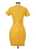 Likely Solid Yellow Casual Dress Size 4 - photo 2