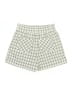 Danielle Bernstein Plaid Ivory Shorts Size 6 - photo 2