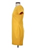 Likely Solid Yellow Casual Dress Size 4 - photo 5