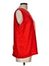 dalia Red Sleeveless Top Size L - photo 4