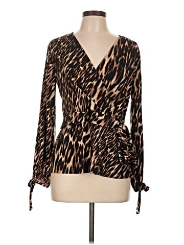 JLo by Jennifer Lopez Long Sleeve Blouse (view 1)