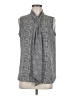 Tahari 100% Polyester Gray Sleeveless Blouse Size M - photo 1